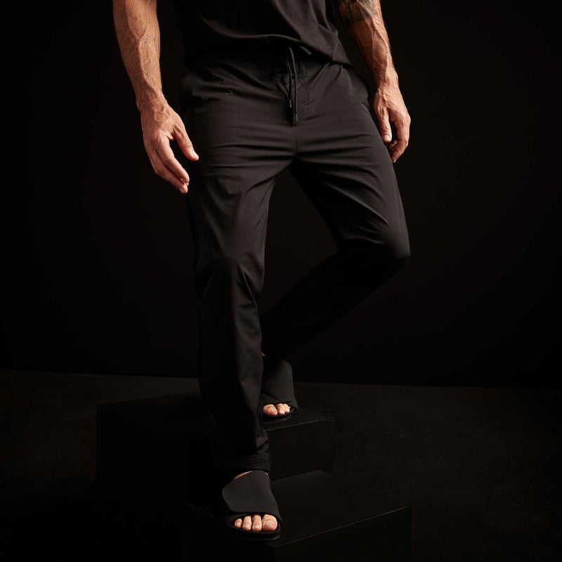 Y/OSEMITE Jersey Lined Performance Pant - Black | James Perse Los Angeles