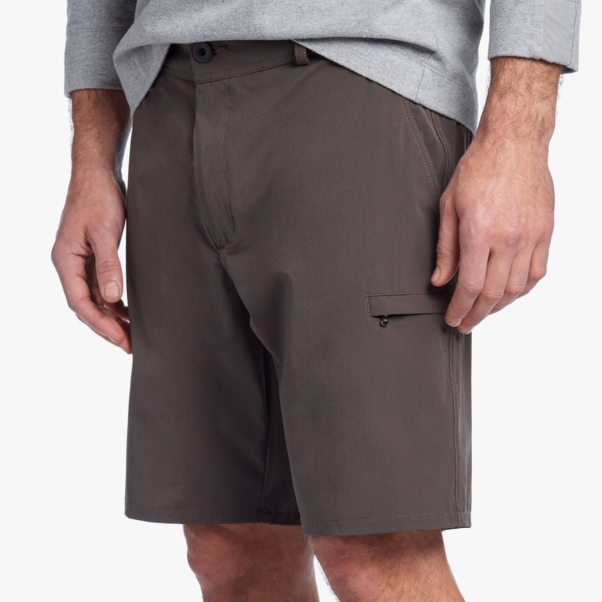 Y/OSEMITE Zip Pocket Sport Short - Olive | James Perse Los Angeles