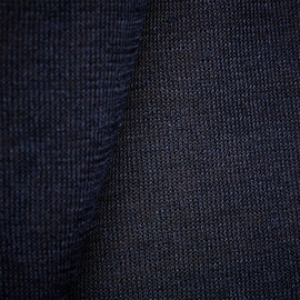 Fine Linen Double Layer Polo in Navy/Black | James Perse Los Angeles
