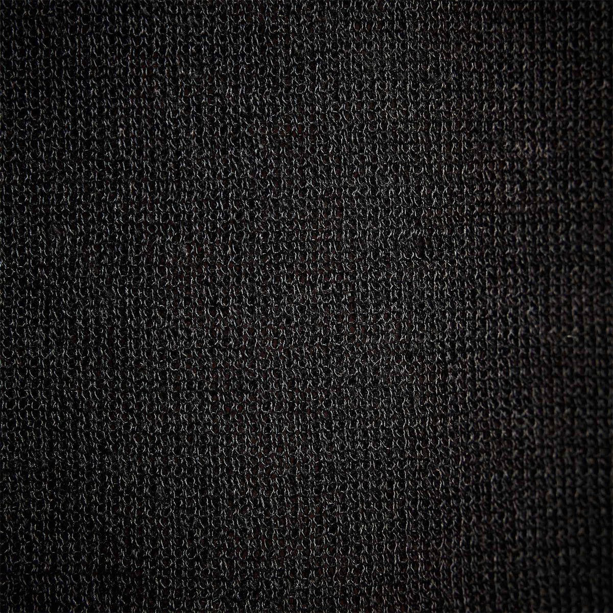 Fine Linen Double Layer Short Sleeve Crew in Black/Black | James Perse Los Angeles