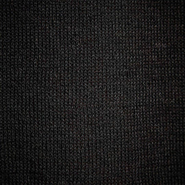 Fine Linen Double Layer Short Sleeve Crew in Black/Black | James Perse Los Angeles