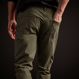 Brushed Twill 5 Pocket Pant - Old Whiskey Pigment | James Perse Los Angeles