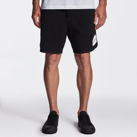Y/OSEMITE Graphic Basketball Short In Black/Black | James Perse Los Angeles