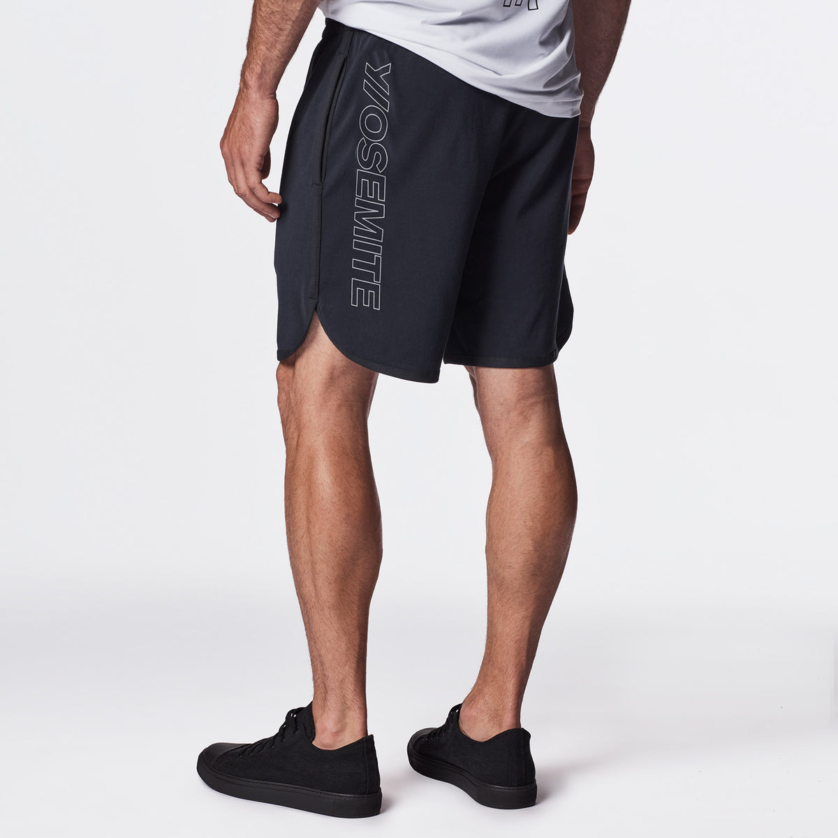 Y/OSEMITE Graphic Basketball Short - Titan/Oxide | James Perse Los Angeles