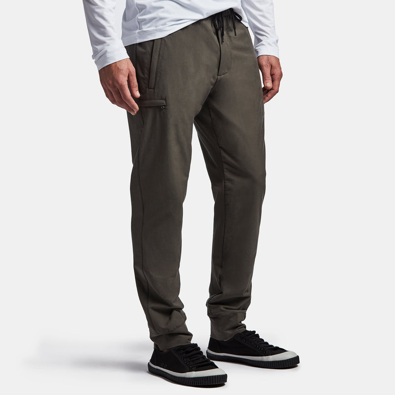 Y/OSEMITE Performance Cotton Pant In Granite | James Perse Los Angeles