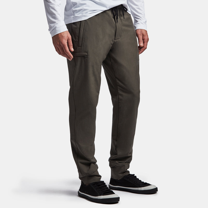 Y/OSEMITE Performance Cotton Pant In Granite | James Perse Los Angeles