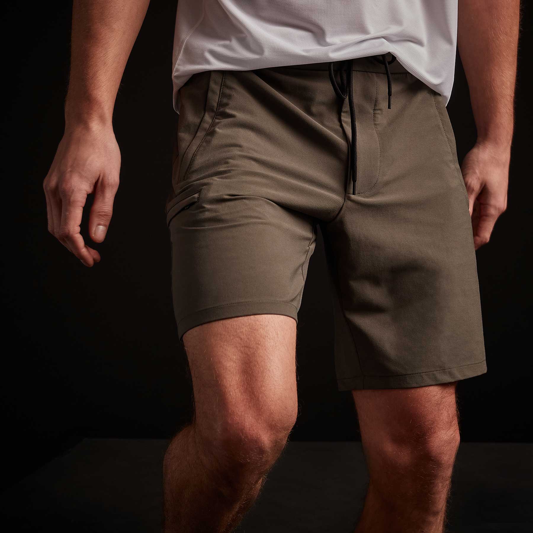 Y/OSEMITE Performance Cotton Short - Granite | James Perse Los Angeles