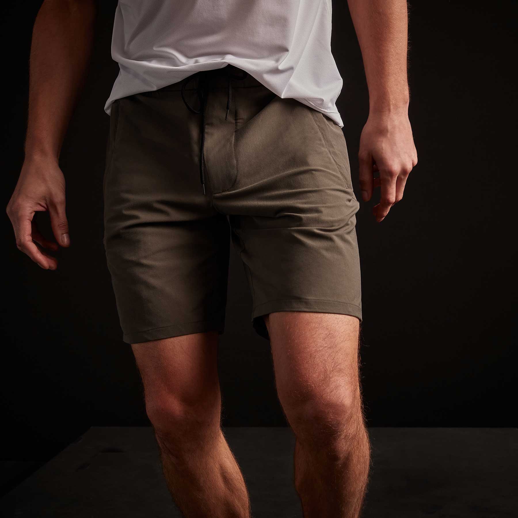 Y/OSEMITE Performance Cotton Short - Granite | James Perse Los Angeles