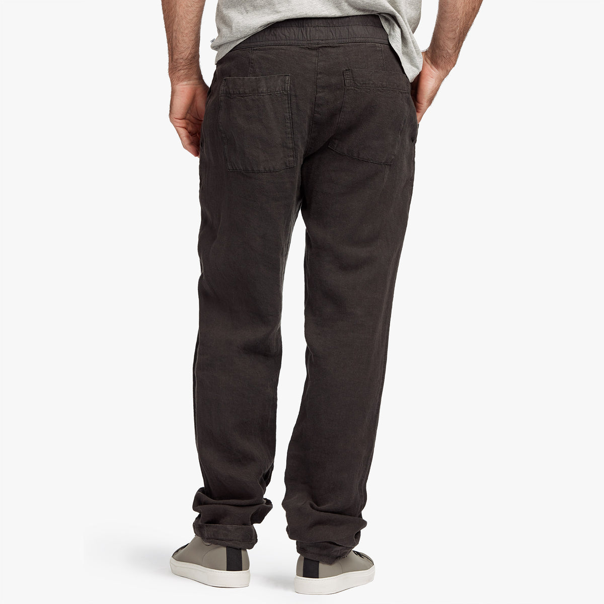 Utility Linen Pant in Carbon Pigment | James Perse Los Angeles