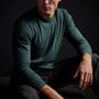 Shirttail Hem Crew in Laurel | James Perse Los Angeles