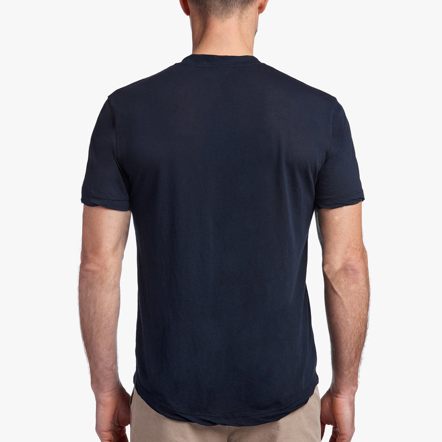Clear Jersey V Neck in Deep Pigment | James Perse Los Angeles