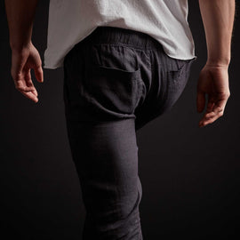 Lightweight Linen Pant - French Navy Pigment | James Perse Los Angeles