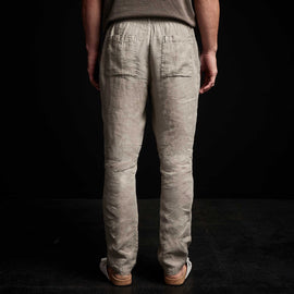 Lightweight Linen Pant in Silt Pigment | James Perse Los Angeles 