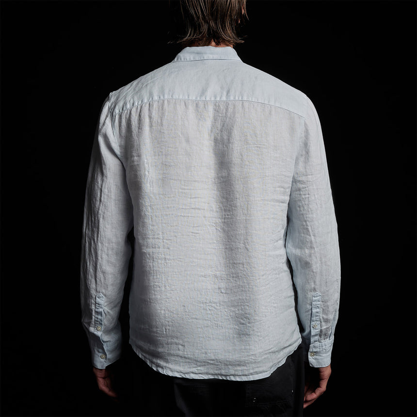 Classic Linen Shirt in Memory Pigment | James Perse Los Angeles