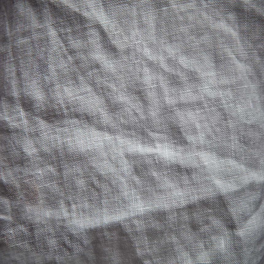 Garment Dyed Short Sleeve Linen Shirt - White | James Perse Los Angeles