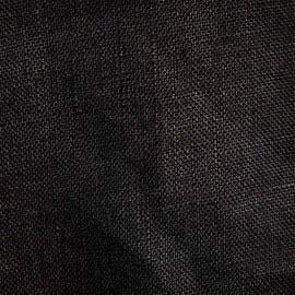 Lightweight Linen Pullover Polo in Black | James Perse Los Angeles