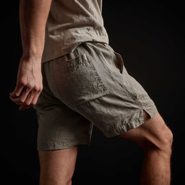 Lightweight Linen Short - Mineral Pigment | James Perse Los Angeles