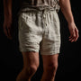 Lightweight Linen Short - Paste Pigment | James Perse Los Angeles