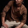 Standard Shirt in Gingerbread Pigment | James Perse Los Angeles