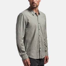 Standard Shirt In Steel Pigment | James Perse Los Angeles