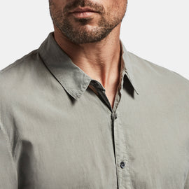 Standard Shirt In Steel Pigment | James Perse Los Angeles