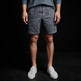 Cotton Linen Tailored Short in Maine Pigment | James Perse Los Angeles