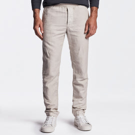 Cotton Linen Canvas Work Pant in Paste Pigment | James Perse Los Angeles