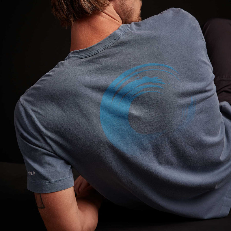 Surf Graphic Pocket Tee - Danube Pigment | James Perse Los Angeles