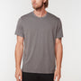 Malibu Beach Graphic Tee In Racoon Grey | James Perse Los Angeles