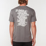 Malibu Beach Graphic Tee In Racoon Grey | James Perse Los Angeles