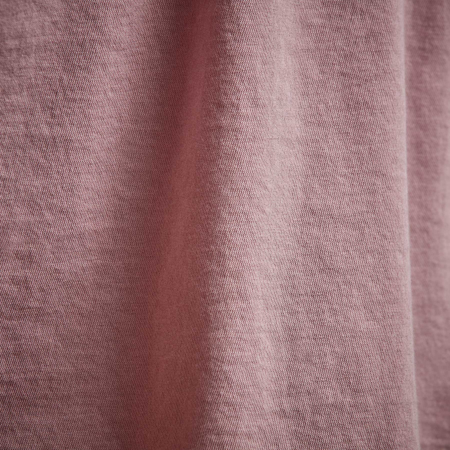 Short Sleeve Crew Neck in Antique Rose Pigment | James Perse Los Angeles