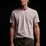 Short Sleeve Crew Neck in Calamine Pigment | James Perse Los Angeles