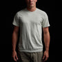 Short Sleeve Crew Neck in Celery Pigment | James Perse Los Angeles