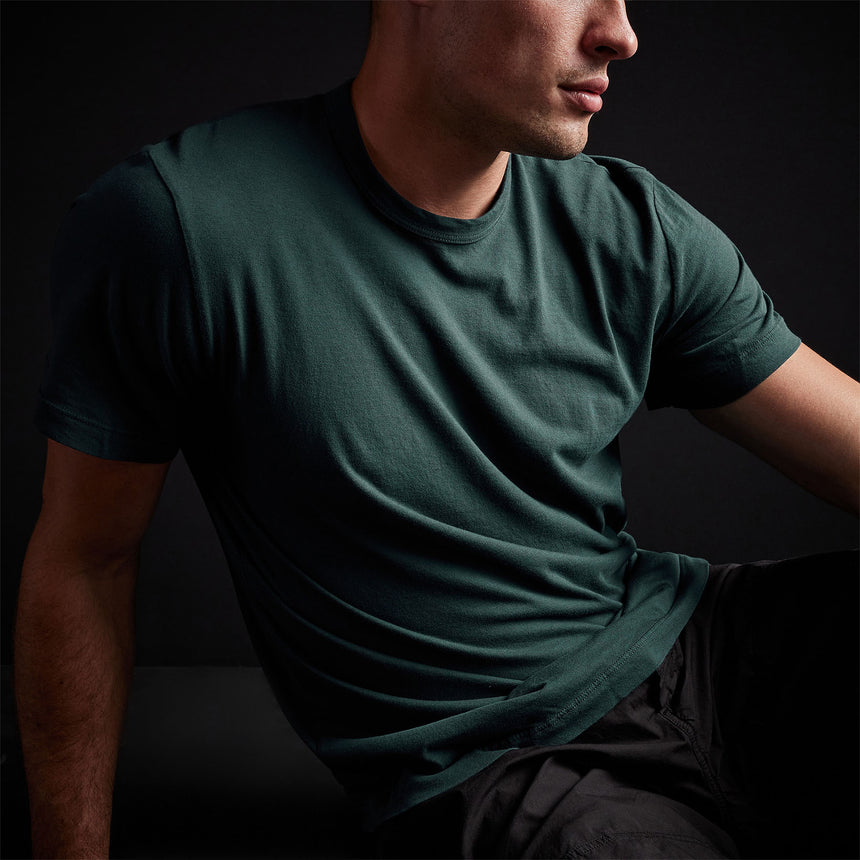 Short Sleeve Crew Neck in Laurel | James Perse Los Angeles