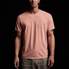 Short Sleeve Crew Neck in Spritz Pigment | James Perse Los Angeles 