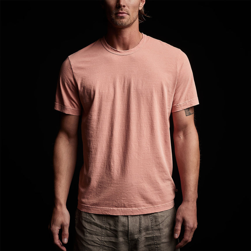 Short Sleeve Crew Neck in Spritz Pigment | James Perse Los Angeles 