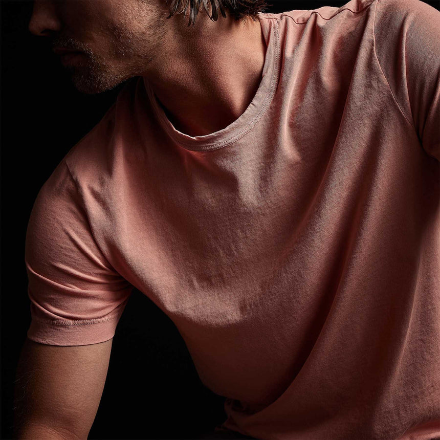 Short Sleeve Crew Neck in Spritz Pigment | James Perse Los Angeles 