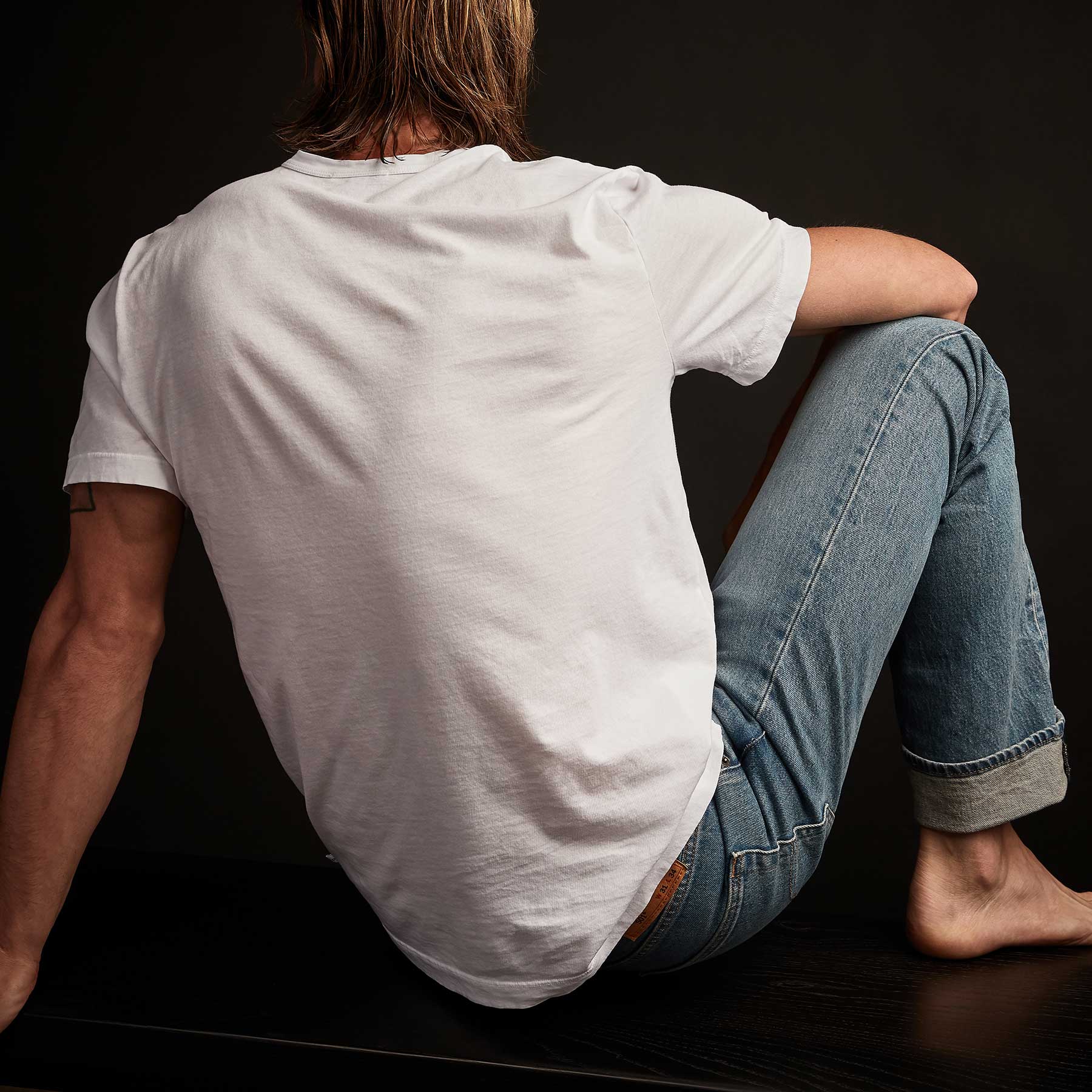 3 Pack Short Sleeve Crew Neck Tee - White | James Perse Los Angeles