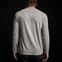 Long Sleeve Crew Neck in Concrete Pigment | James Perse Los Angeles