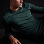 Long Sleeve Crew Neck in Laurel | James Perse Los Angeles
