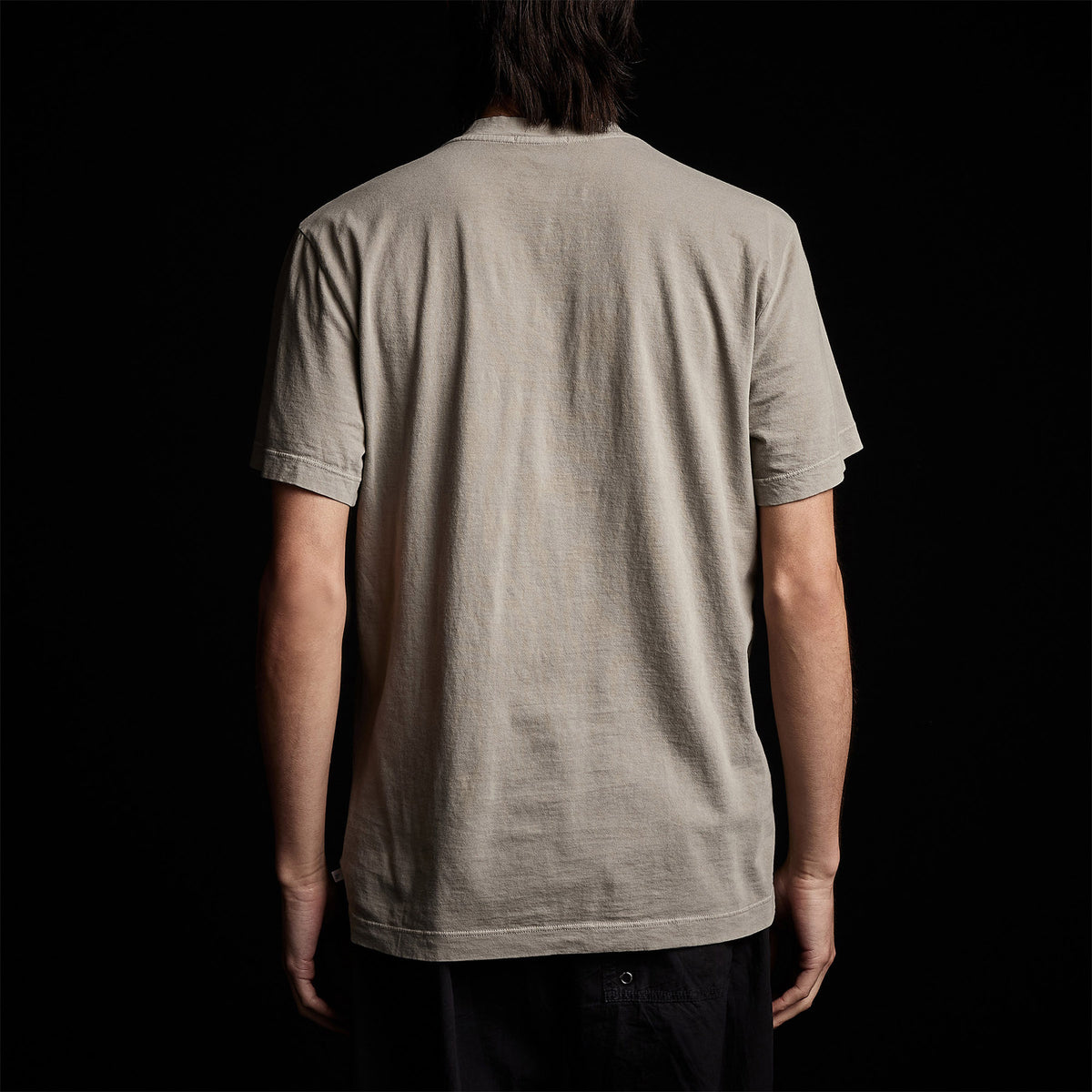 Short Sleeve V Neck in Silt Pigment | James Perse Los Angeles 