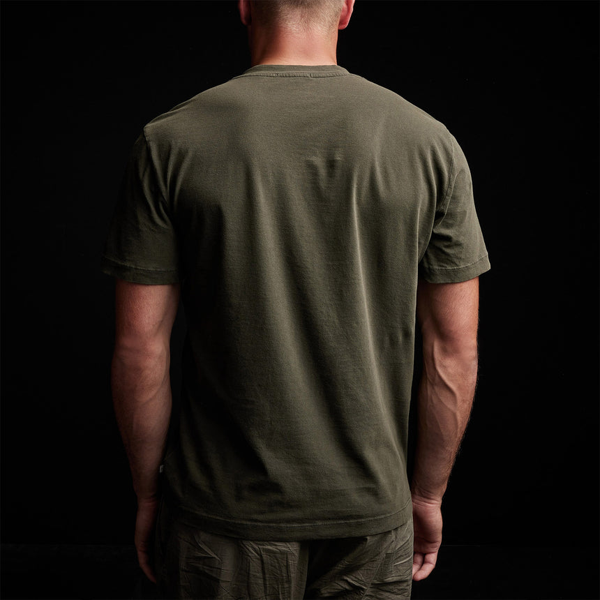 Short Sleeve V Neck in Tent Pigment | James Perse Los Angeles