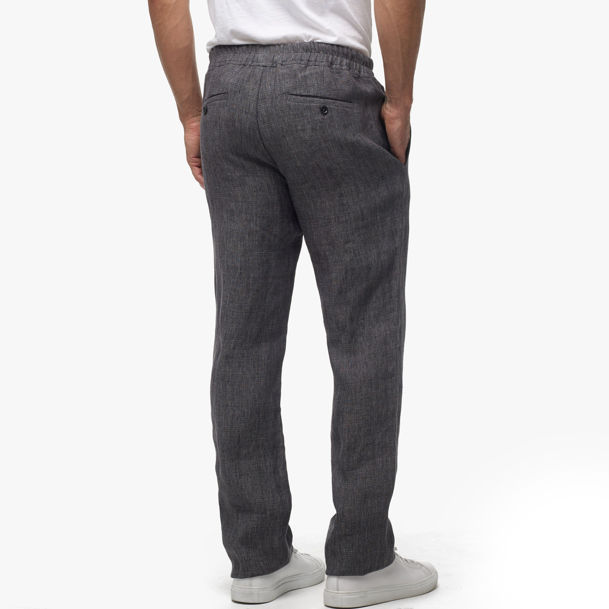 Delave' Linen Pant - Slate | James Perse Los Angeles