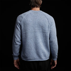 Mid Gauge Cashmere Sweatshirt in Atlantic | James Perse Los Angeles