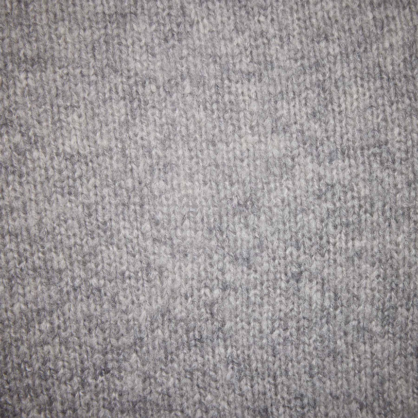 Mid Gauge Cashmere Sweatshirt in Heather Grey | James Perse Los Angeles