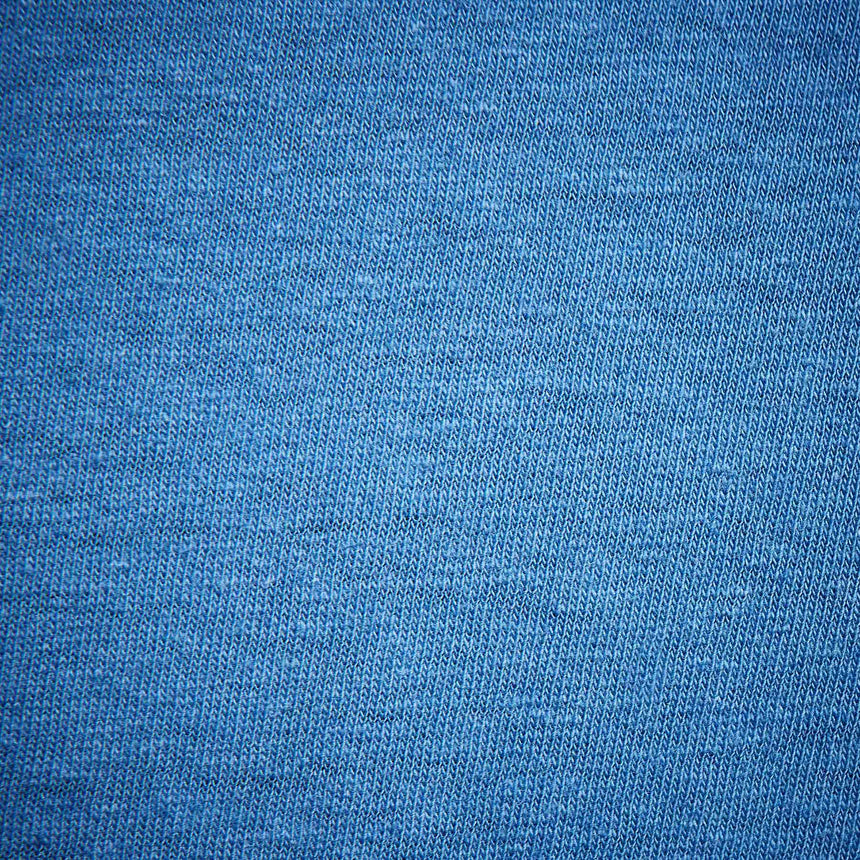 Soft Slub Jersey Short Sleeve Pocket Tee in Electric Blue | James Perse Los Angeles 