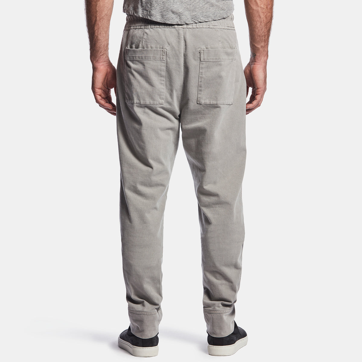 Rigid Jersey Jogger Pant In Paver Pigment | James Perse Los Angeles