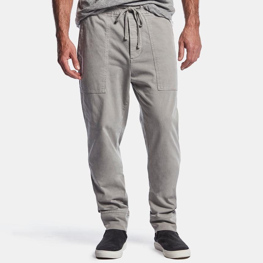 Rigid Jersey Jogger Pant In Paver Pigment | James Perse Los Angeles
