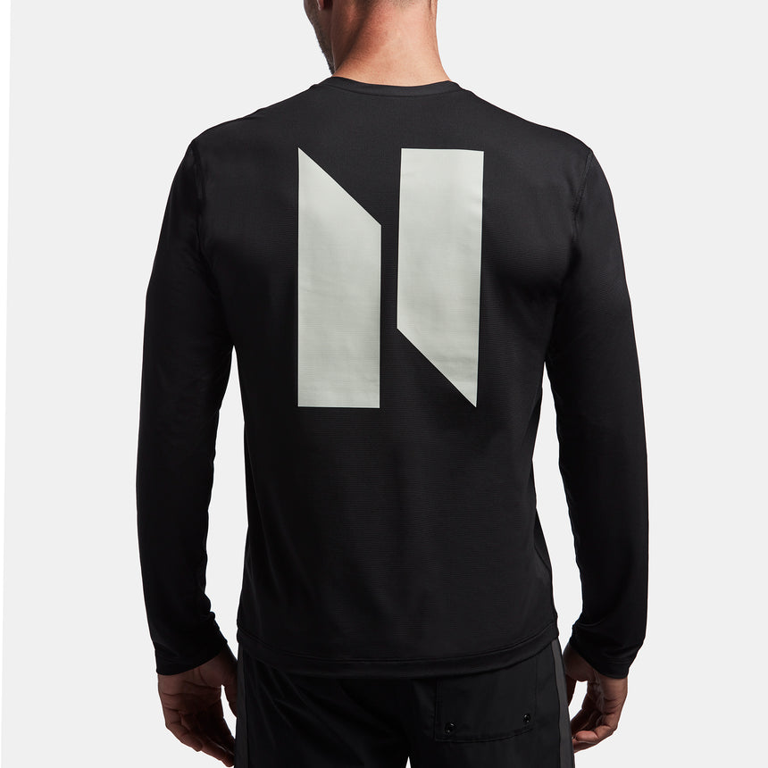 Y/OSEMITE Performance Ski Graphic Crew In Black | James Perse Los Angeles