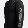Y/OSEMITE Performance Ski Graphic Crew In Black | James Perse Los Angeles